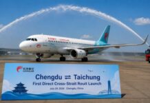 Loong Air Boosts Economic Ties with Chengdu–Taichung Direct Flight Launch