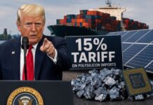 15% Tariff on Polysilicon Aims to Bolster US Solar and Chip Industries